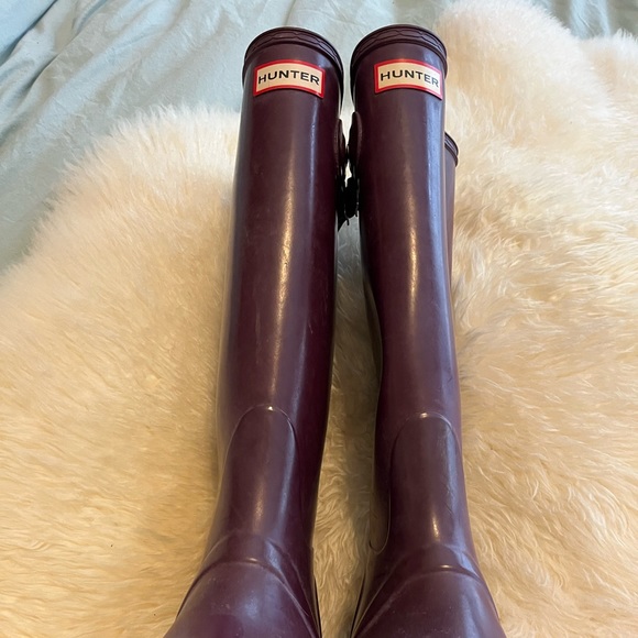 Purple Hunter Rain Boots - Picture 2 of 4
